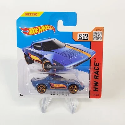 Hot Wheels HW Race 133/250 Lancia Stratos Modelo Sellado en Tarjeta Corta (A10) Foto 1 de 2
