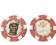 ERIC DAVIS BASEBALL LEGEND- CINCINNATI REDS  - *SIGNED* POKER CHIP