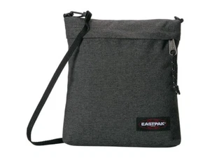 Eastpak Lux Black Denim Shoulder Bag - Essential Storage Travel Crossbody - Picture 1 of 11