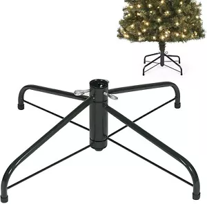 17.7 Inches Folding Christmas Tree Stand Replacement Artificial Xmas Tree Sta... - Picture 1 of 7