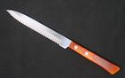 Vintage Stainless Steel Japan Serrated Utility Knife 5" Blade