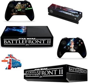 STAR WARS BATTLEFRONT 2 XBOX ONE PROTECTIVE SKIN DECAL VINYL STICKER WRAP - Picture 1 of 4