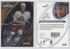 2002-03 ITG Be A Player Signature Series Gold Signatures Ray Whitney #045 Auto