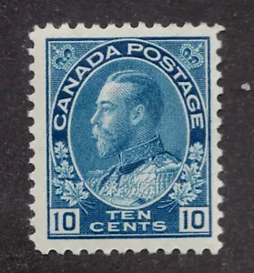 1922 Canada Sc# 117 - 10¢ KGV, Admiral of the Fleet. MH - Picture 1 of 1