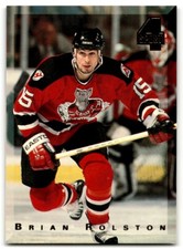 1994-95 CLASSIC GAMES 4 SPORT BRIAN ROLSTON NEW JERSEY DEVILS #142
