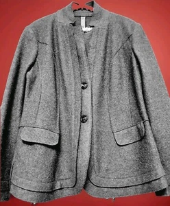 "MARCCAIN" BLAZER M/L N5 SCHURWOLLE ANTHRAZIT EXTRAVAGANT NEUWERTIG ZEITLOS - Bild 1 von 24
