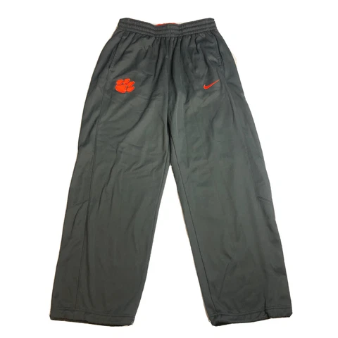 Clemson Tigers Pants Mens Large Grey Nike Therma Fit Team Joggers Sweatpants Cover