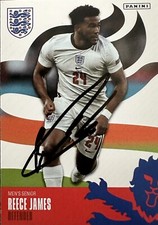 Panini The Best of England Reece James Signed Card