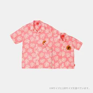 Nintendo TOKYO Isabelle Aloha shirt M L 130 size Animal Crossing Shizue Japan - Picture 1 of 13