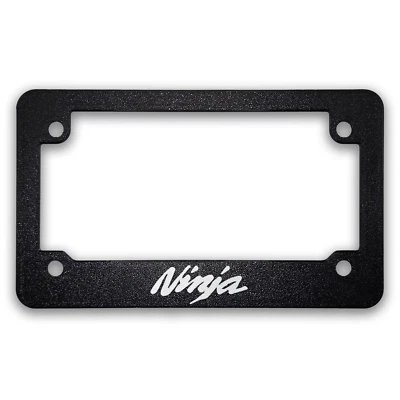 Marco de matrícula de motocicleta con textura para Kawasaki Ninja (TODOS LOS MODELOS Y AÑOS) Foto 1 de 2
