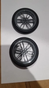 Lego Technic tyres x 2 (thin) - Picture 1 of 2