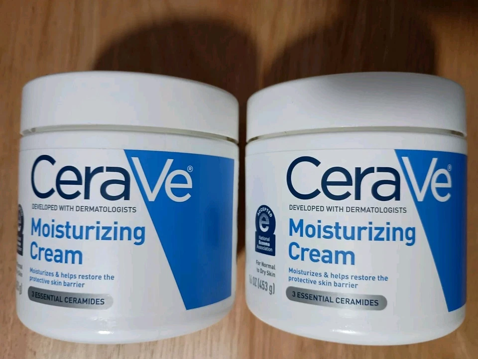 CeraVe Moisturizing Cream Face & Body Moisturizer for Normal to Dry Skin 16oz