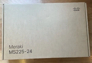 NEW MS225-24-HW Cisco Meraki MS225-24 L2Mngd 24x GigE Switch - Picture 1 of 5