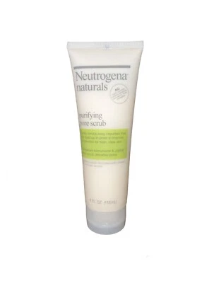 Exfoliante facial purificador de poros Neutrogena Naturals 4 OZ (1 NUEVO) Foto 1 de 2