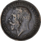 [#1155879] Coin, Great Britain, George V, 1/2 Penny, 1918, EF, Bronze, KM:809
