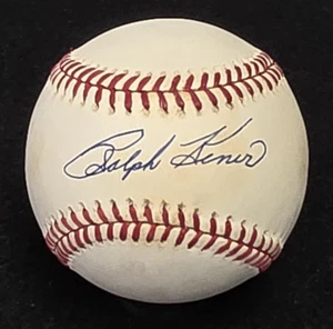 RALPH KINER Signed Major League Baseball-HALL OF FAME-PITTSBURGH PIRATES-PSA - Picture 1 of 7