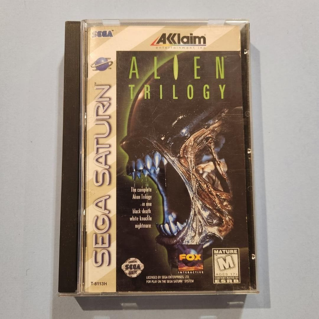 Alien Trilogy Sega Saturn CIB