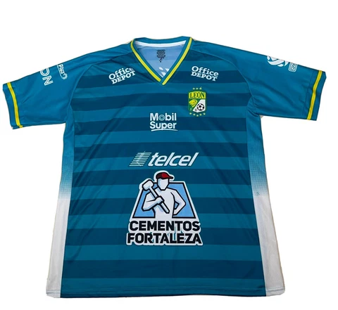 Leon FC Guanajuato Mexico Liga MX soccer jersey #15 Men’s Large Grande Cover