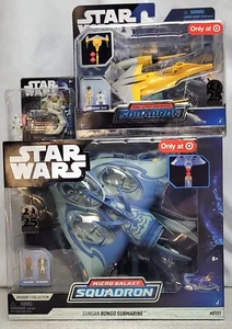 ×3 LOT GUNGAN BONGO + ANAKIN NABOO N1 +FREE ATRT Star Wars Micro Galaxy Squadron - Picture 1 of 12