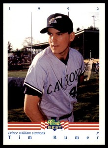 1992 CLASSIC BEST TIM RUMER PRINCE WILLIAM CANNONS #224