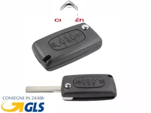 🇮🇹 GUSCIO SCOCCA CHIAVE TELECOMANDO 3 TASTI PER CITROEN C2 C3 C4 C5 C6 C8 - Bild 1 von 6