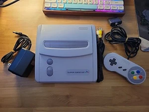 Nintendo SUPER FAMICOM Jr Console System SHVC-101 SNES Game from Japan - Picture 1 of 9