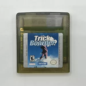 Nintendo Game Boy Color Trick Boarder autentico testato e funzionante Natsume 2000 - Foto 1 di 3