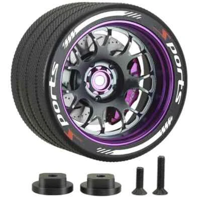 Aluminum hand wheel transmitter Steering wheel Fits Sanwa Futaba NB4 7PX X9 TX - Image 1 of 4