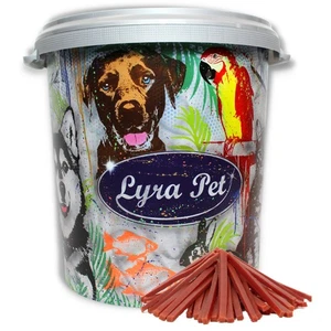 5 kg Entenbruststreifen Kausnack Hundefutter Hund fettarm Lyra Pet® in 30L Tonne - Bild 1 von 8
