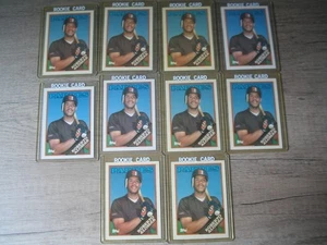 (10) Roberto Alomar 1988 Topps Traded Baseball Rookie Cards #4T San Diego Padres - Foto 1 di 2