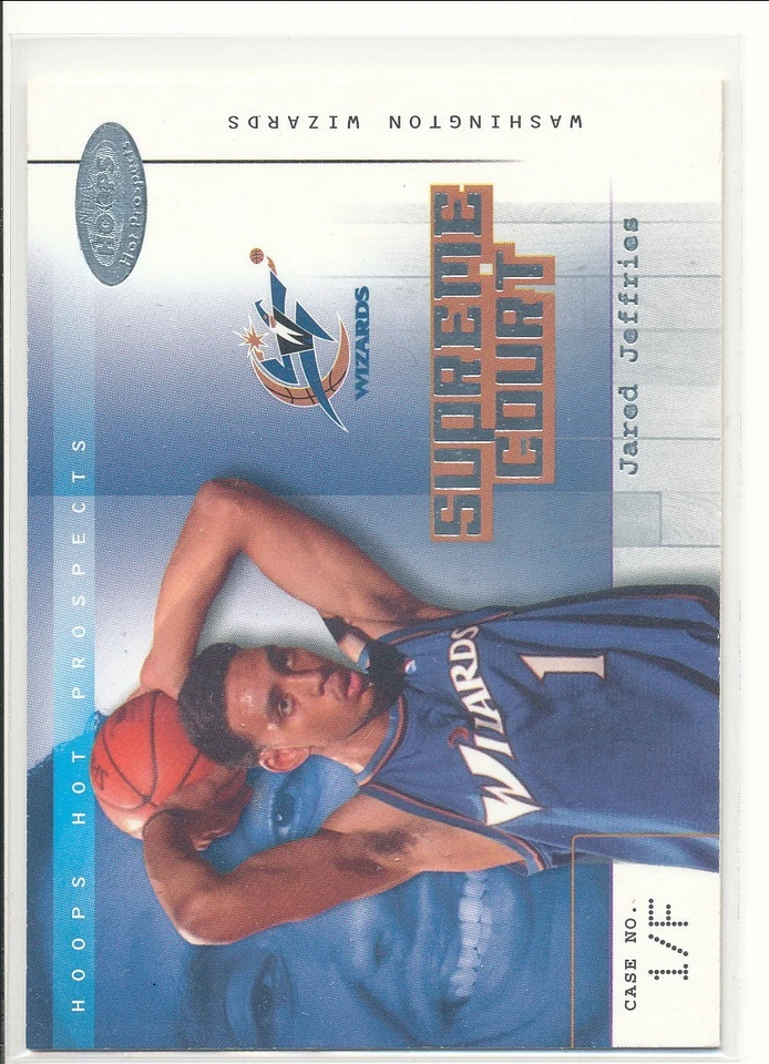2002-03 Hot Prospects Jared Jeffries  Supreme Court RC - Image 1 of 1