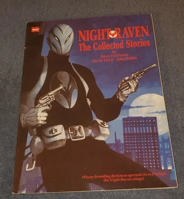 Night Raven The Collected Stories 1990 Marvel Comics David Lloyd primera impresión Fn- Foto 1 de 4