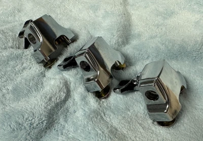 Set of 3 Tama Imperialstar floor tom mounts. Excellent (Same as ride tom mounts) - Image 1 of 4