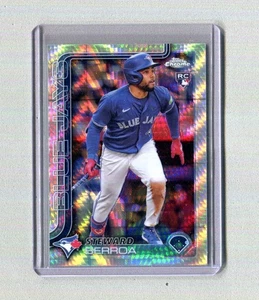 2025 Topps Chrome Steward Berroa #163 Prism Refractor Rookie Card RC - Picture 1 of 2