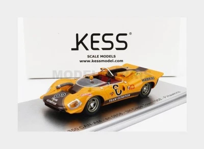 KESS-MODEL KE43056372 FERRARI - 350 P4 SPIDER CAN-AM s/n0858 TEAM GUNSTON N 6 WI - Immagine 1 di 2