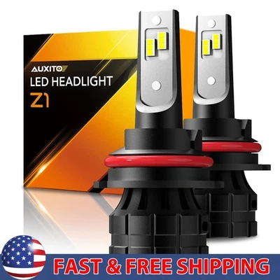 Светодиодные яркие лампы для фар дальнего и ближнего света Ultra Auxito 9007 HB5 20000 лм 2/4X - Изображение 1 из 4