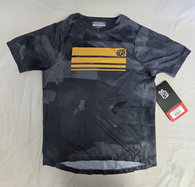 Camiseta deportiva de ciclismo Troy Lee Designs TLD JUVENIL Skyline bloque carbón mediana PANTALLA Foto 1 de 4