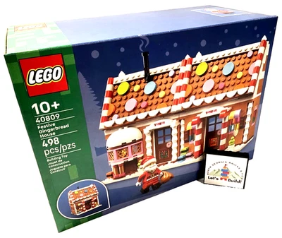LEGO Navidad:✨Casa Festiva de Pan de Jengibre (40809) Nuevo/Sellado ENVÍO RÁPIDO INCL. Foto 1 de 4