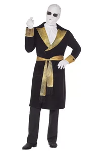 Geist Halloween Erwachsene unsichtbarer Mann Kostüm Universal Monster Größen variieren - Bild 1 von 3