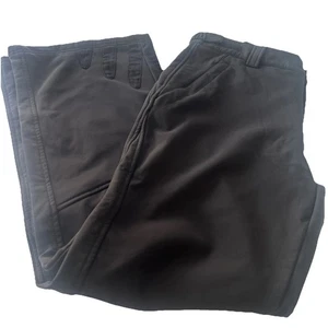 Snozu Snowboard Ski schwarz Hose verstellbarer Bund Reißverschlusstaschen LARGE - Bild 1 von 12