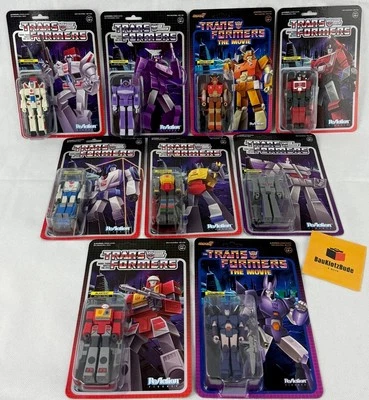 Super7 ReAction Figuren: Transformers The Movie, Autobot, Decepticon ! Auswahl - Bild 1 von 2