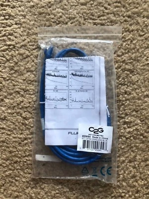 C2G 6ft Cat6a Snagless Unshielded (UTP) Network Patch Ethernet Cable-Blue 00694 - Image 1 of 2
