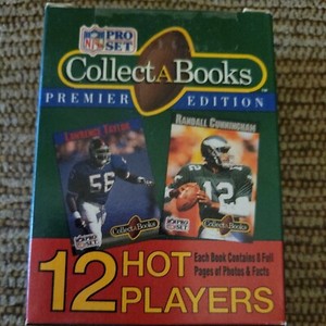 1990 Pro Set Football  Collect A Books Series 2 Box. Factory Sealed 