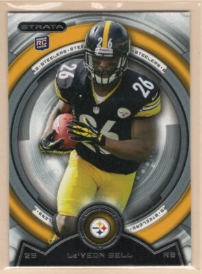 2013 Le'Veon Bell Topps Strata Rookie #143 Pittsburgh Steelers - Image 1 of 2