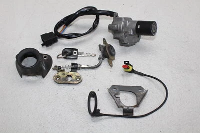 02-06 DUCATI MONSTER 620 IE DARK IGNITION LOCK KEY SET W/ SEAT LOCK - Image 1 of 4