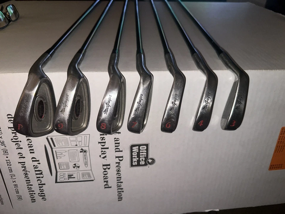 MacGregor MacOne Tour Oversize Iron Set 3-PW / Graphite Low Torque Med Flex READ - Image 1 of 4