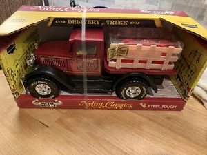 Nylint Classics Delivery Service Stake Truck Maroon Pressed Steel #3030 NEW! - Picture 1 of 7