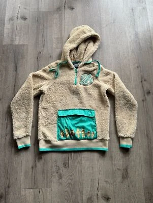 Sudadera con Capucha Animal Crossing Nintendo Box Lunch Talla XS Beige Foto 1 de 4