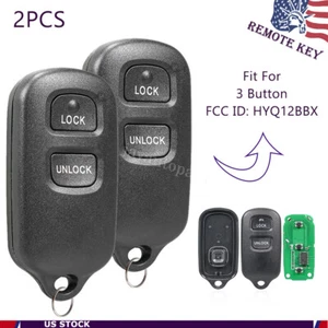 2 For 2003 2004 2005 2006 Toyota Tundra Keyless Entry Remote Car Control Key Fob - Picture 1 of 8