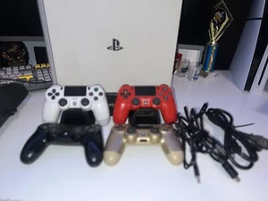 Sony PlayStation 4 Pro 1TB With Controllers And Stand - Picture 1 of 18